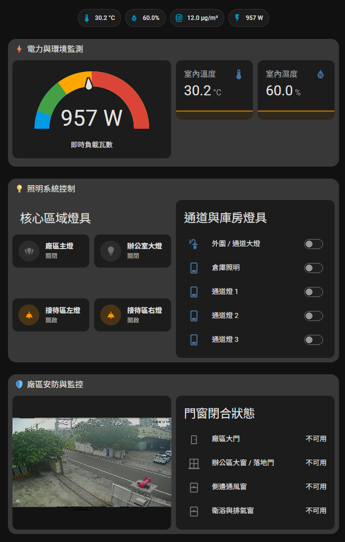 factorysecure 工廠智慧監控 App 介面